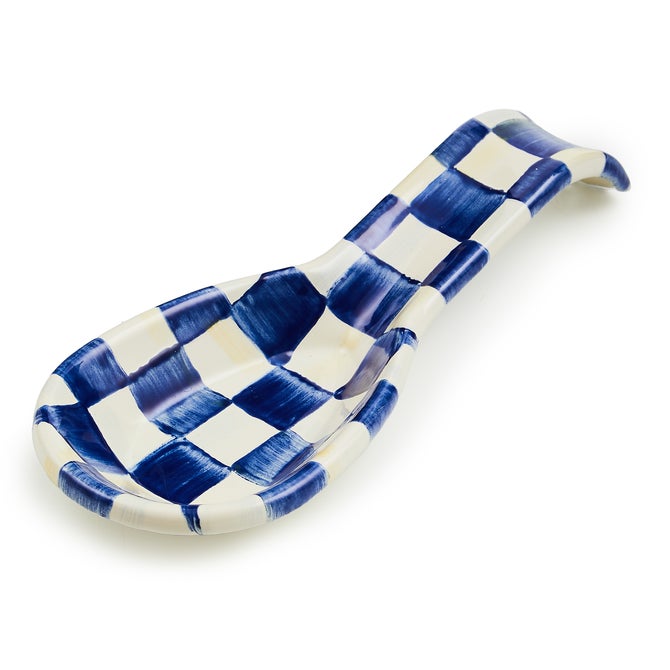 Royal Check Spoon Rest