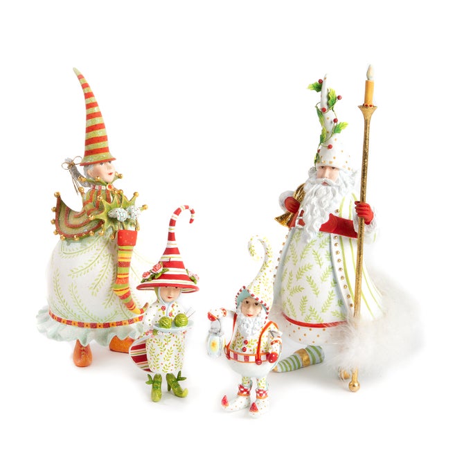 Patience Brewster Dash Away Mrs. Santa Figure