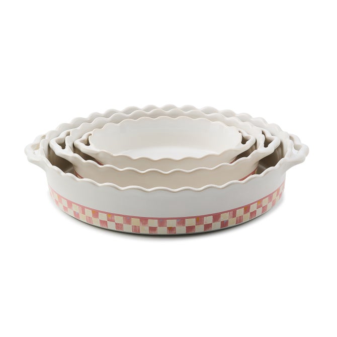 Rosy Check Everyday Large Oval Baker
