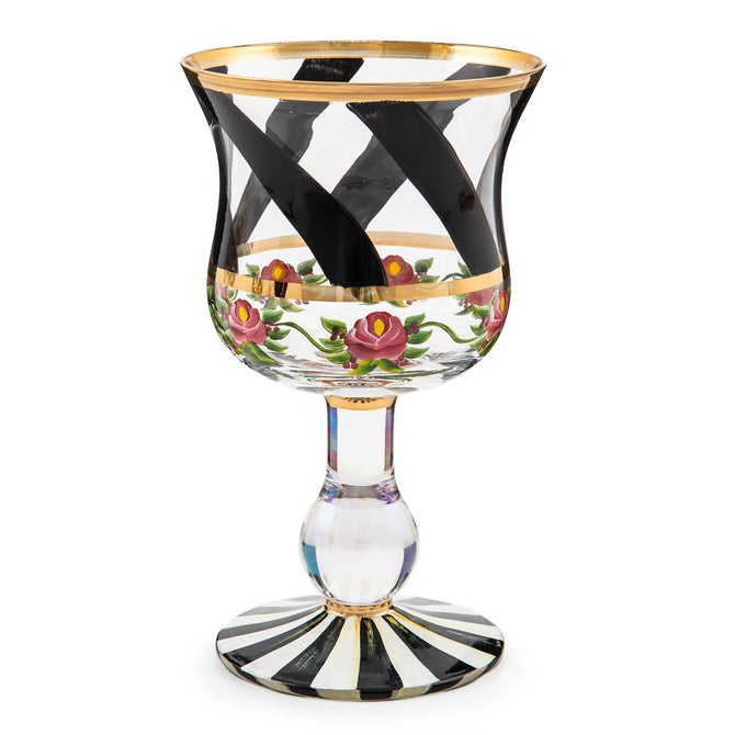 Maypole Black Highball Glass, Set of 2
