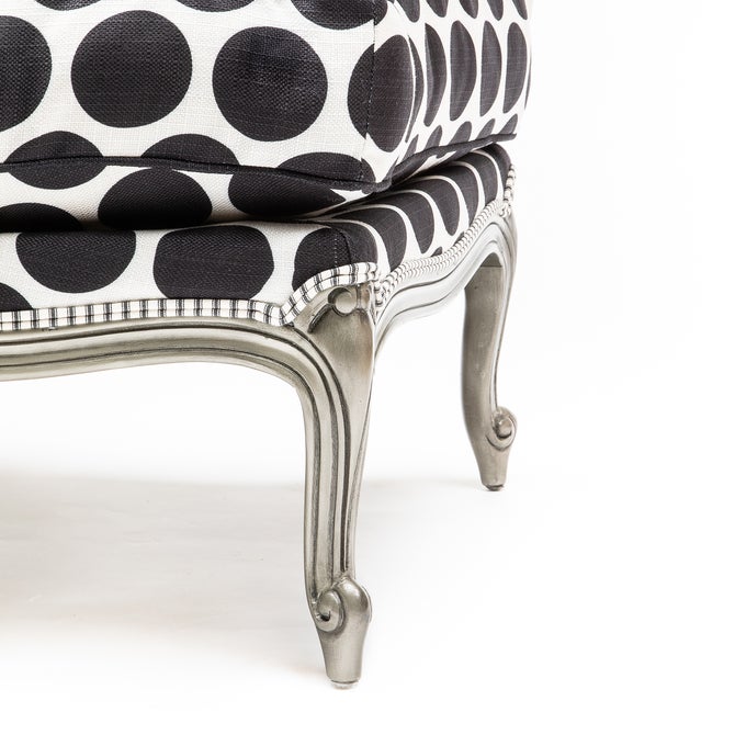 Spot On Ottoman - Black