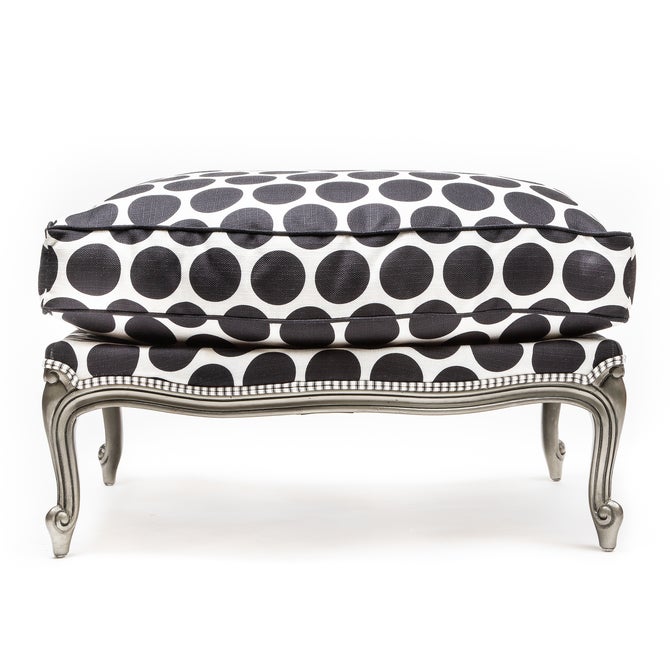 Spot On Ottoman - Black