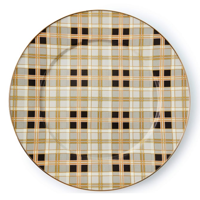 Tartan Green Serving Platter