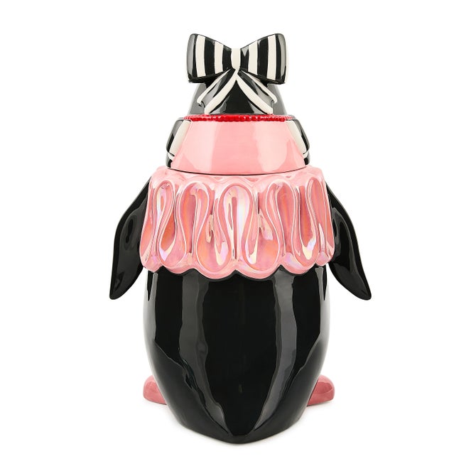 Patience Brewster Millicent Penguin Ceramic Cookie Jar