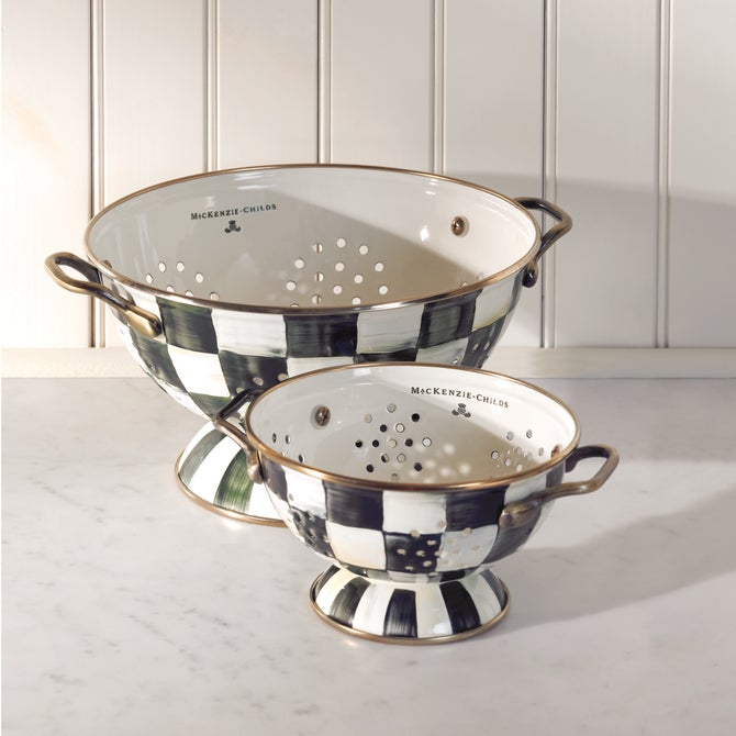 Courtly Check Large Colander