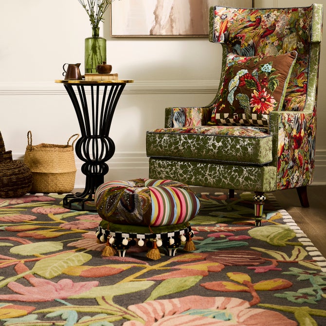 Birdsong Footstool