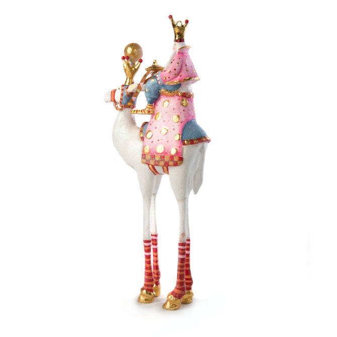 Patience Brewster Nativity Balthazar on Camel Ornament