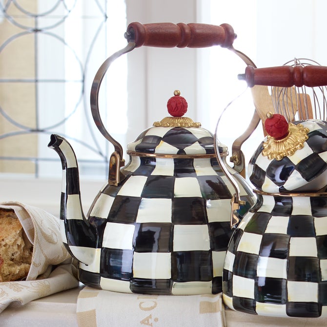 Courtly Check 3 Quart Tea Kettle