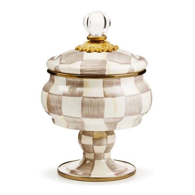 Courtly Check Curiosity Pot