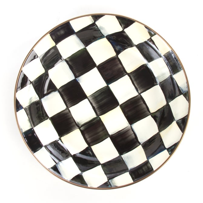Courtly Check Pie Plate