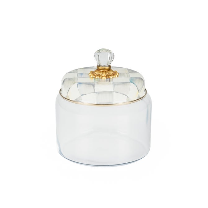 Sterling Check Kitchen Canisters