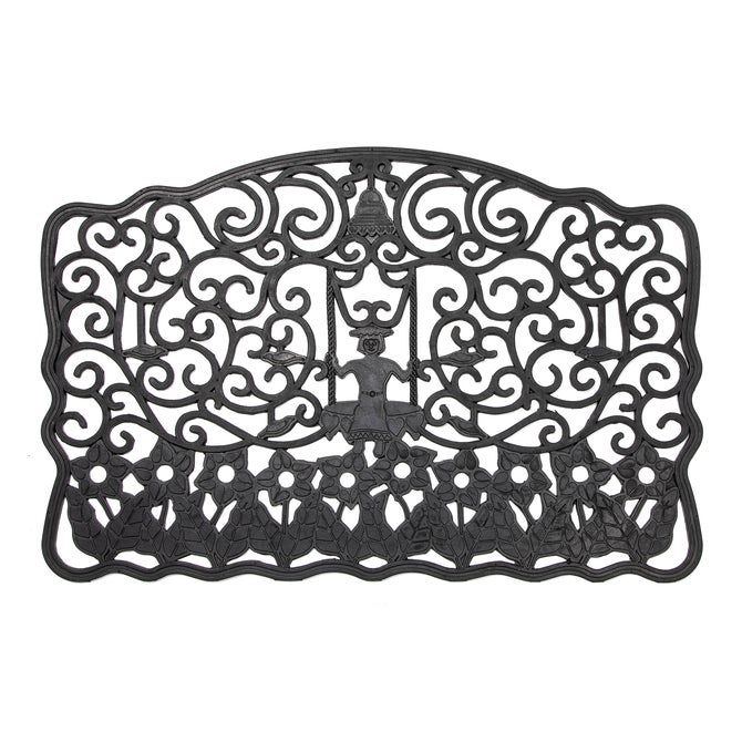 Mrs. Powers Rubber Door Mat
