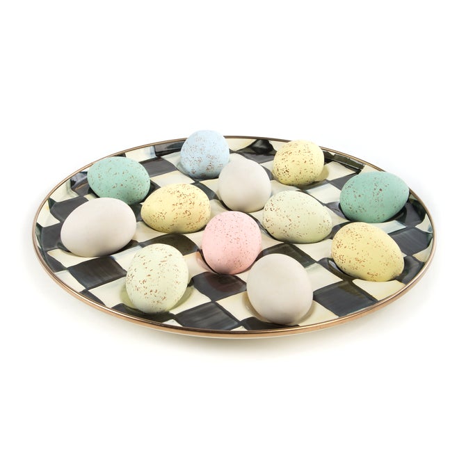 Courtly Check Egg Plate