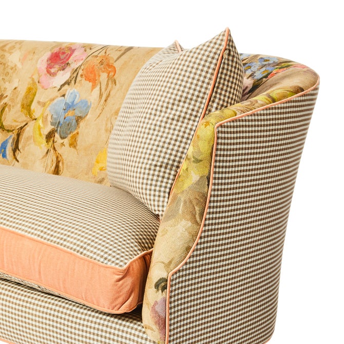 Field Study Floral & Gingham Sofa