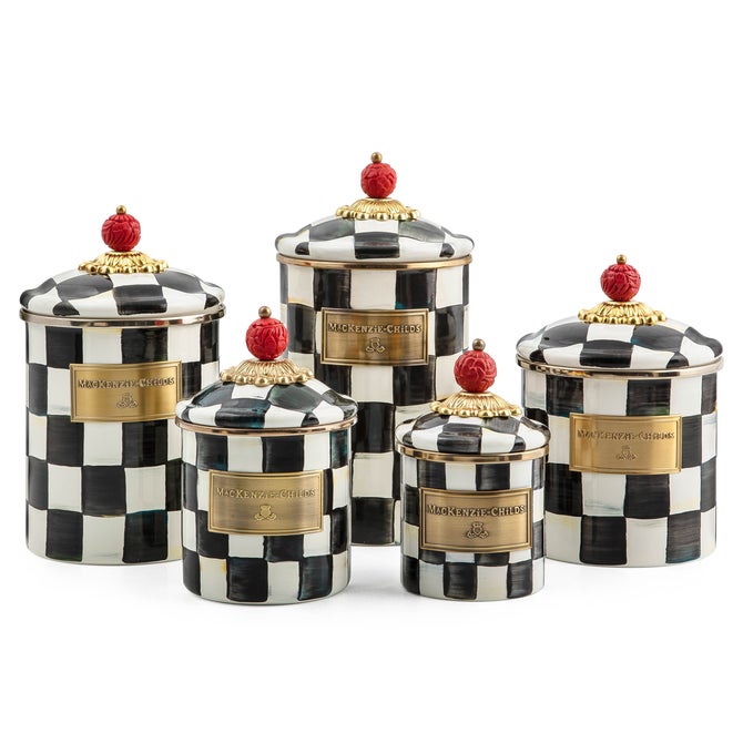 Courtly Check Demi Canister