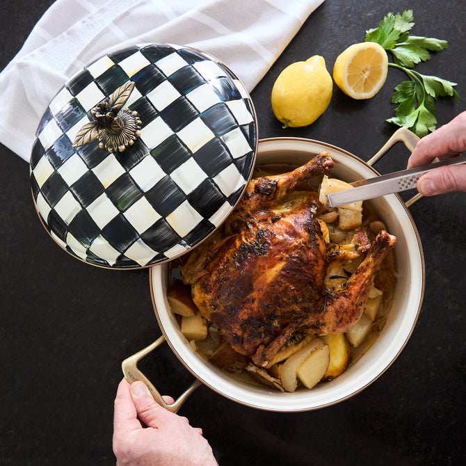 Courtly Check 5 Quart Casserole