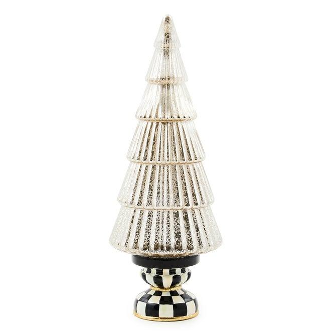 Crystal Palace Illuminated Tall Glass Tree