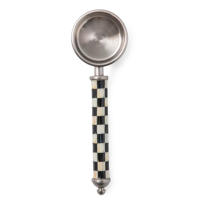 Courtly Check Supper Club Gold Coffee Scoop