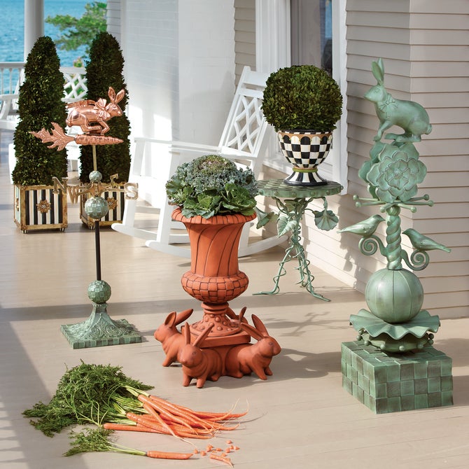 Rabbit Garden Totem