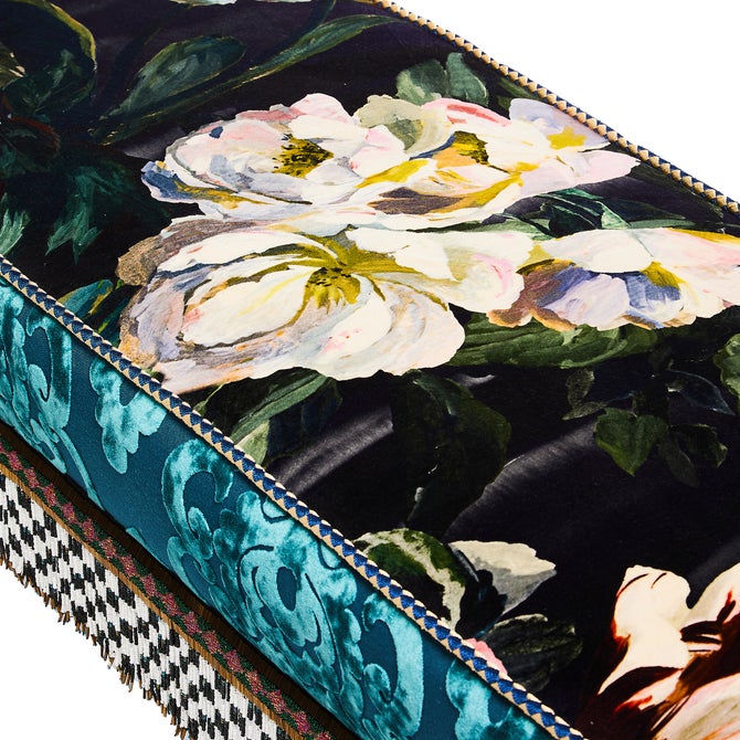 Moonlight Garden Floral Scuttlebutt Bench