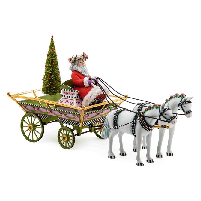 Patience Brewster Holiday Caroler Horse Drawn Sleigh