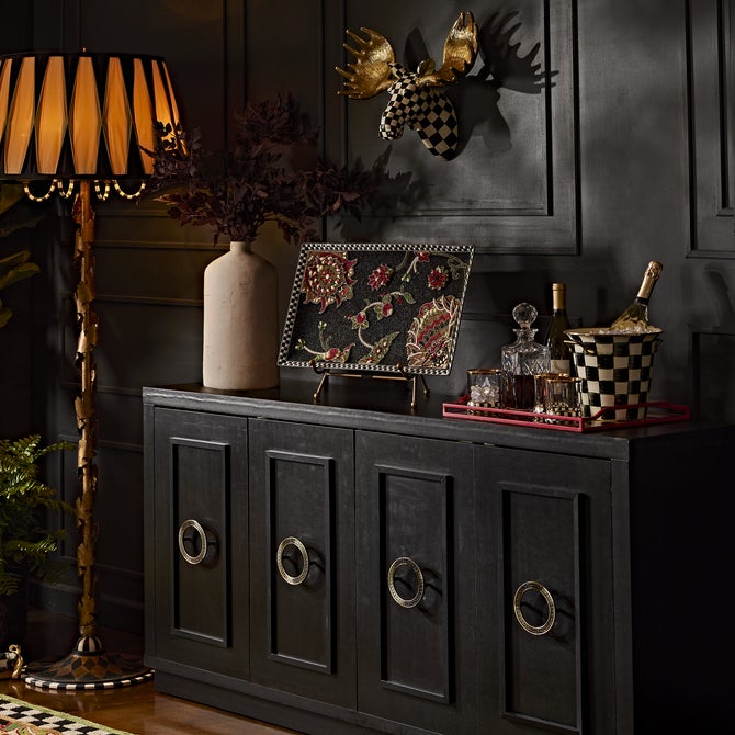 Courtly Check Small Moose