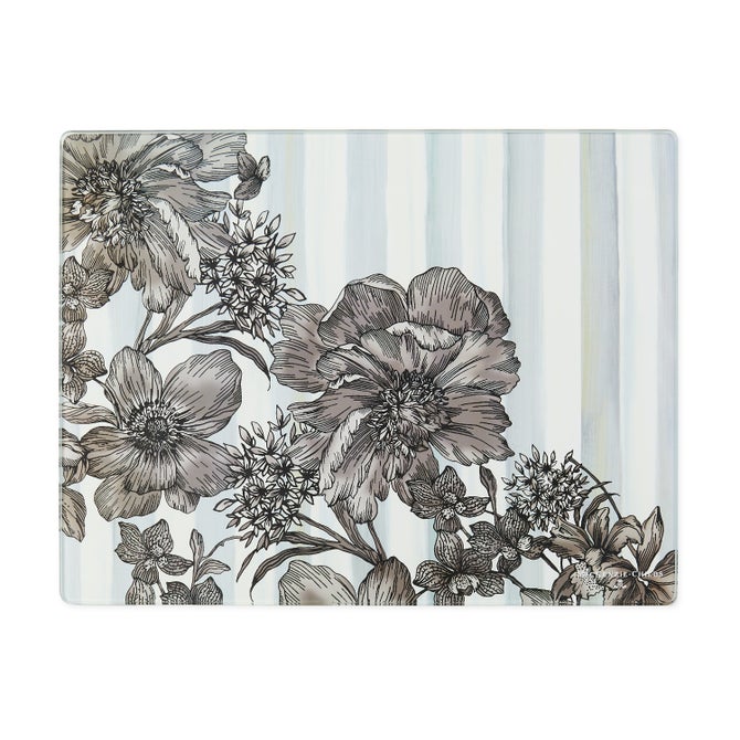 Sterling English Garden Glass Cutting Boards, Set of 2
