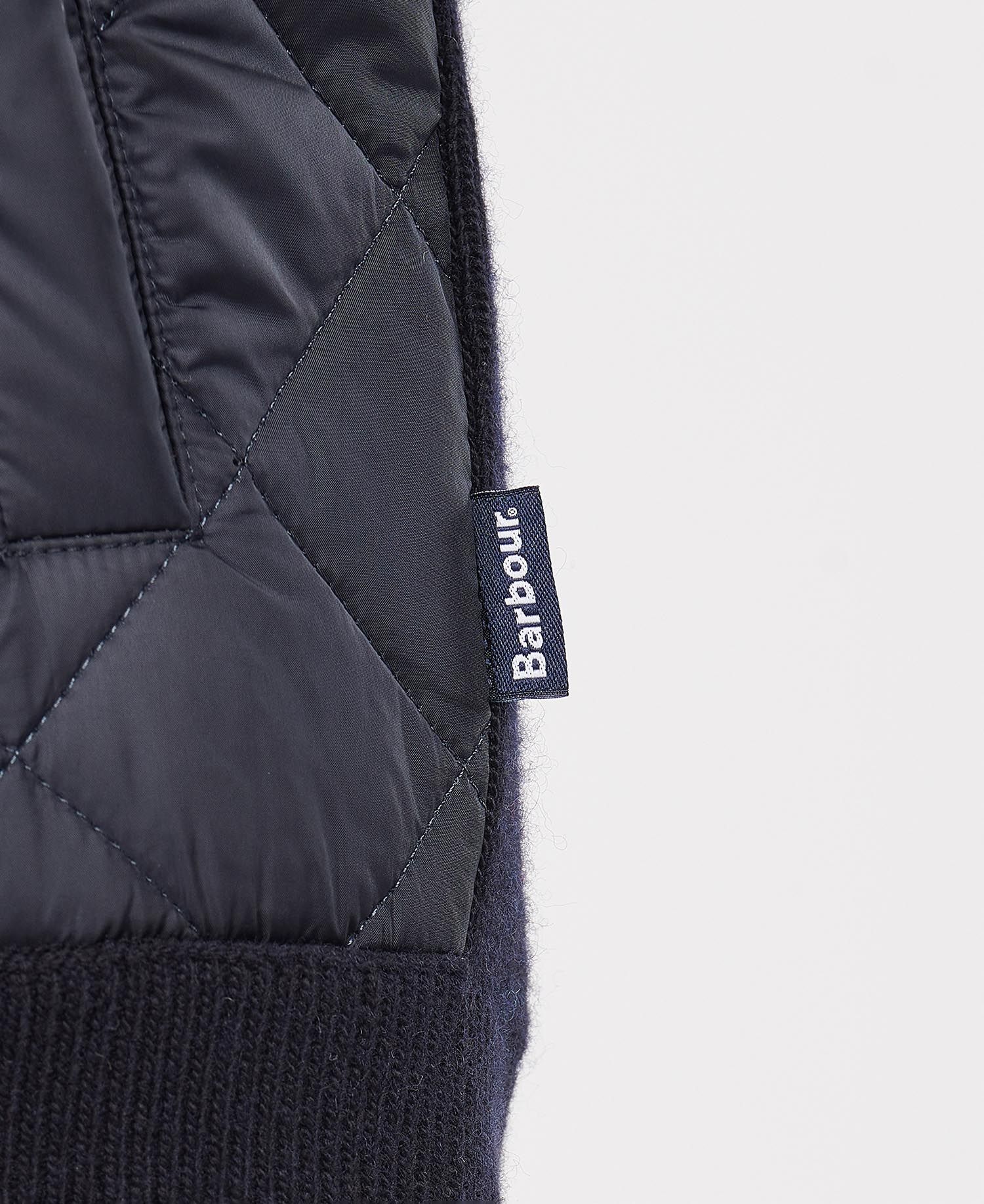 Barbour Essential Diamond Quilt Zip Through