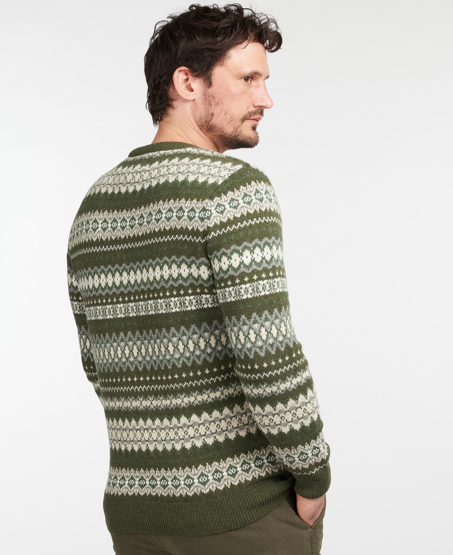 Barbour Case Fair Isle Crew Jumper
