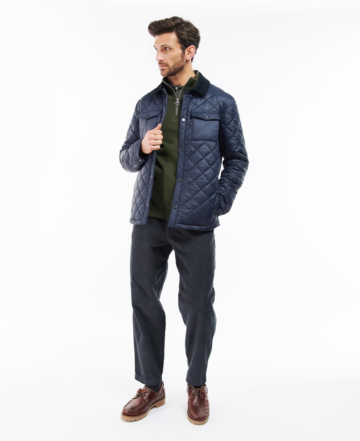 Barbour Shirt Quilted Jacket