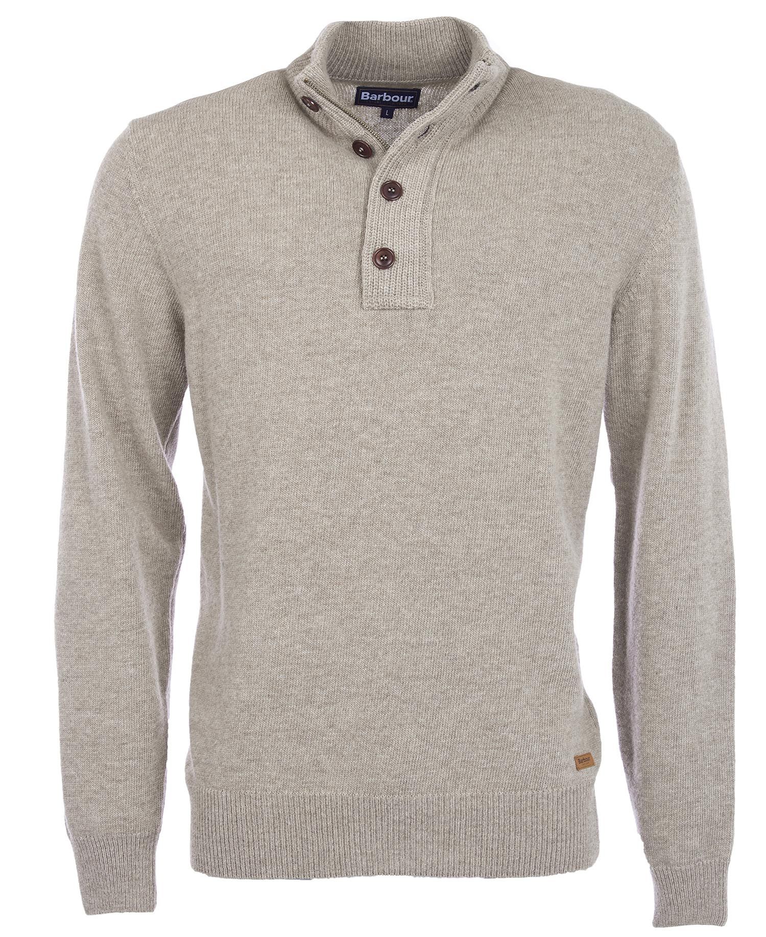 Barbour Patch Half Zip Sweater