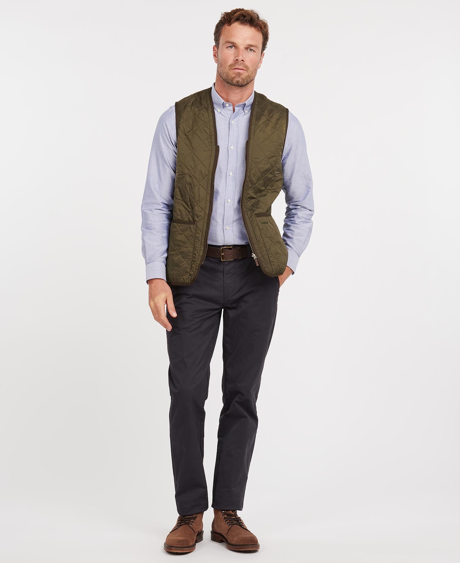 Barbour Polarquilt Waistcoat/Zip-In Liner