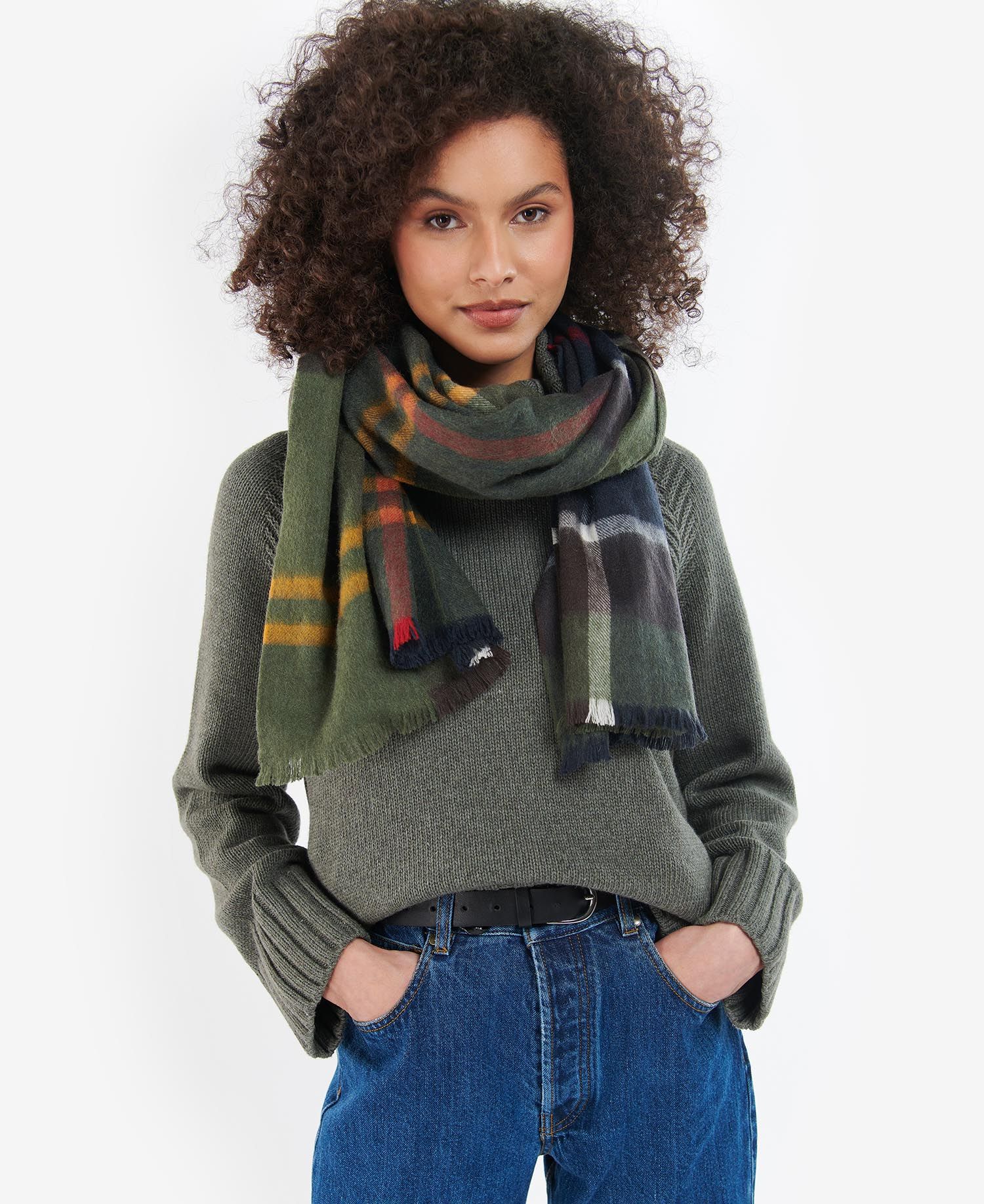 Barbour Rosefield Tartan Scarf