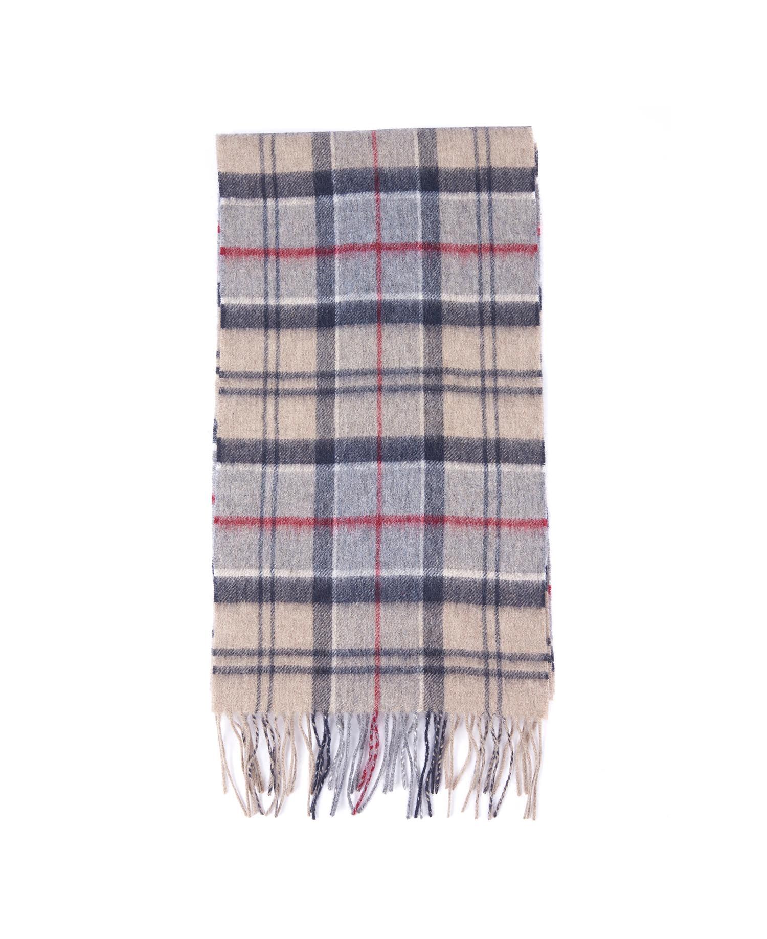 Barbour Wool & Cashmere Tartan Scarf