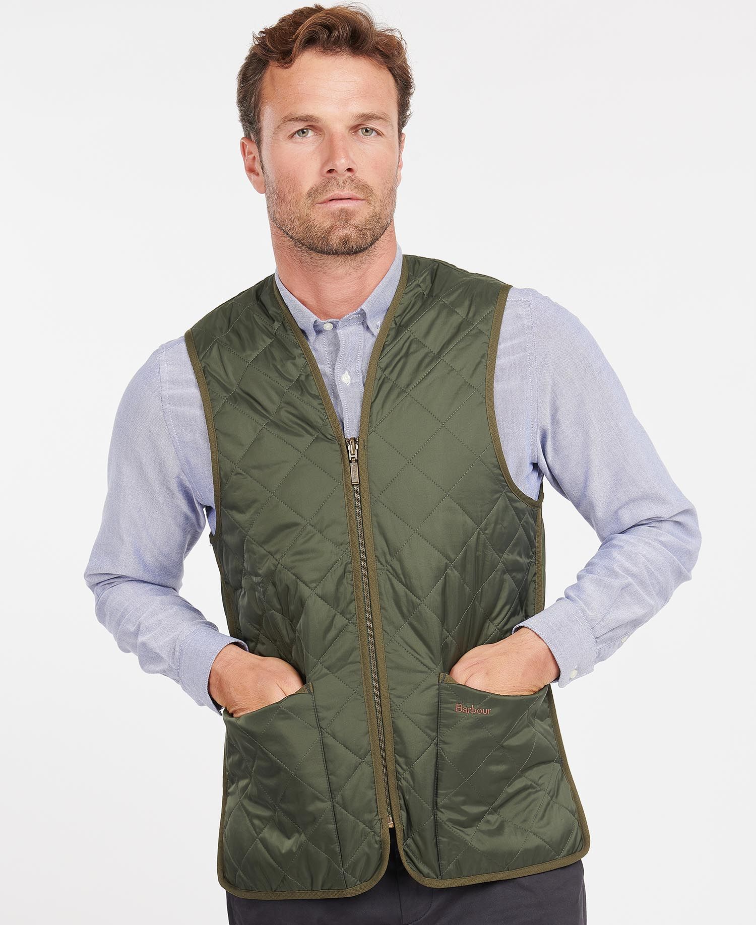 Barbour Quilted Waistcoat/Zip-In Liner