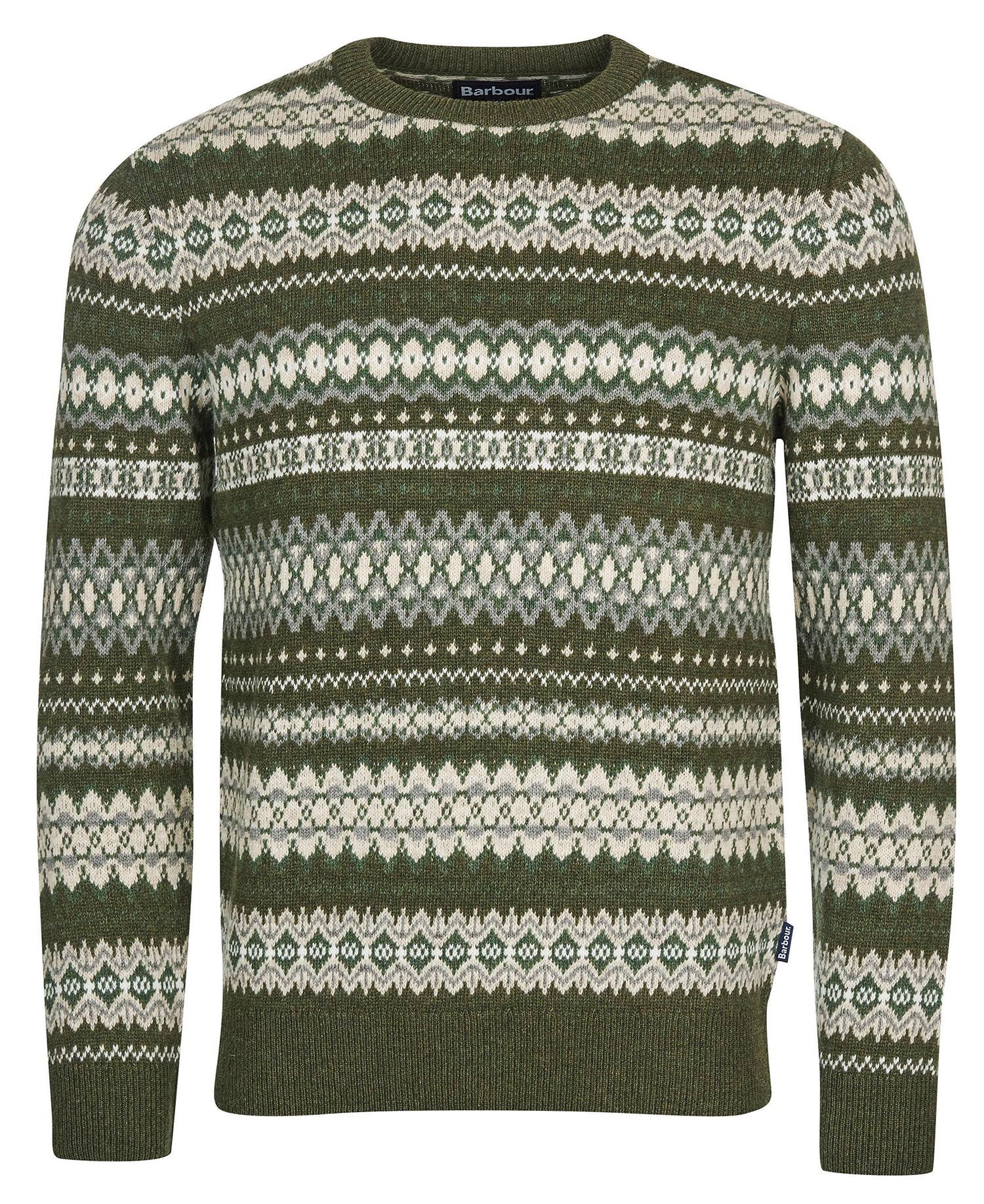 Barbour Case Fair Isle Crew Jumper