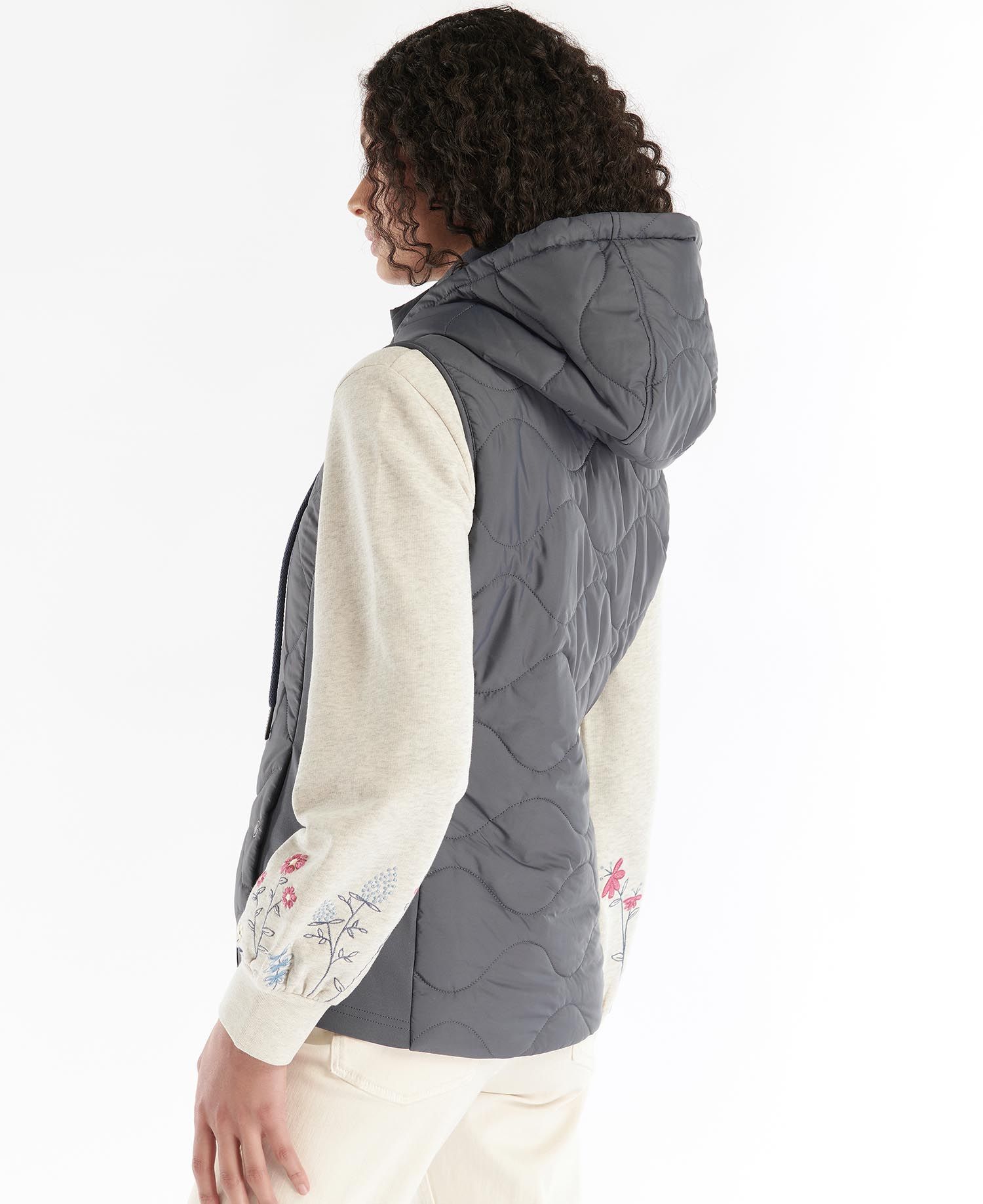 Barbour Thrift Gilet Quilted Sweat