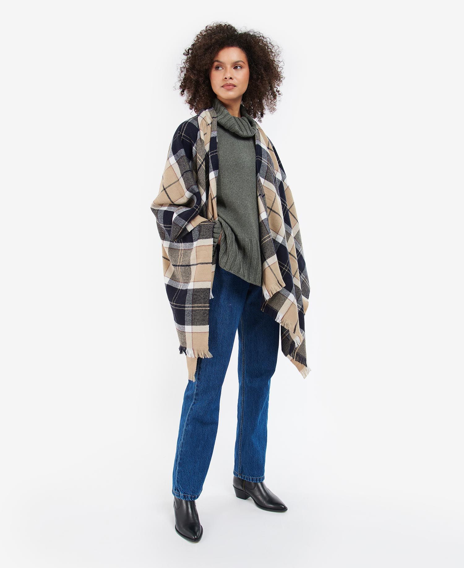 Barbour Staffin Tartan Serape