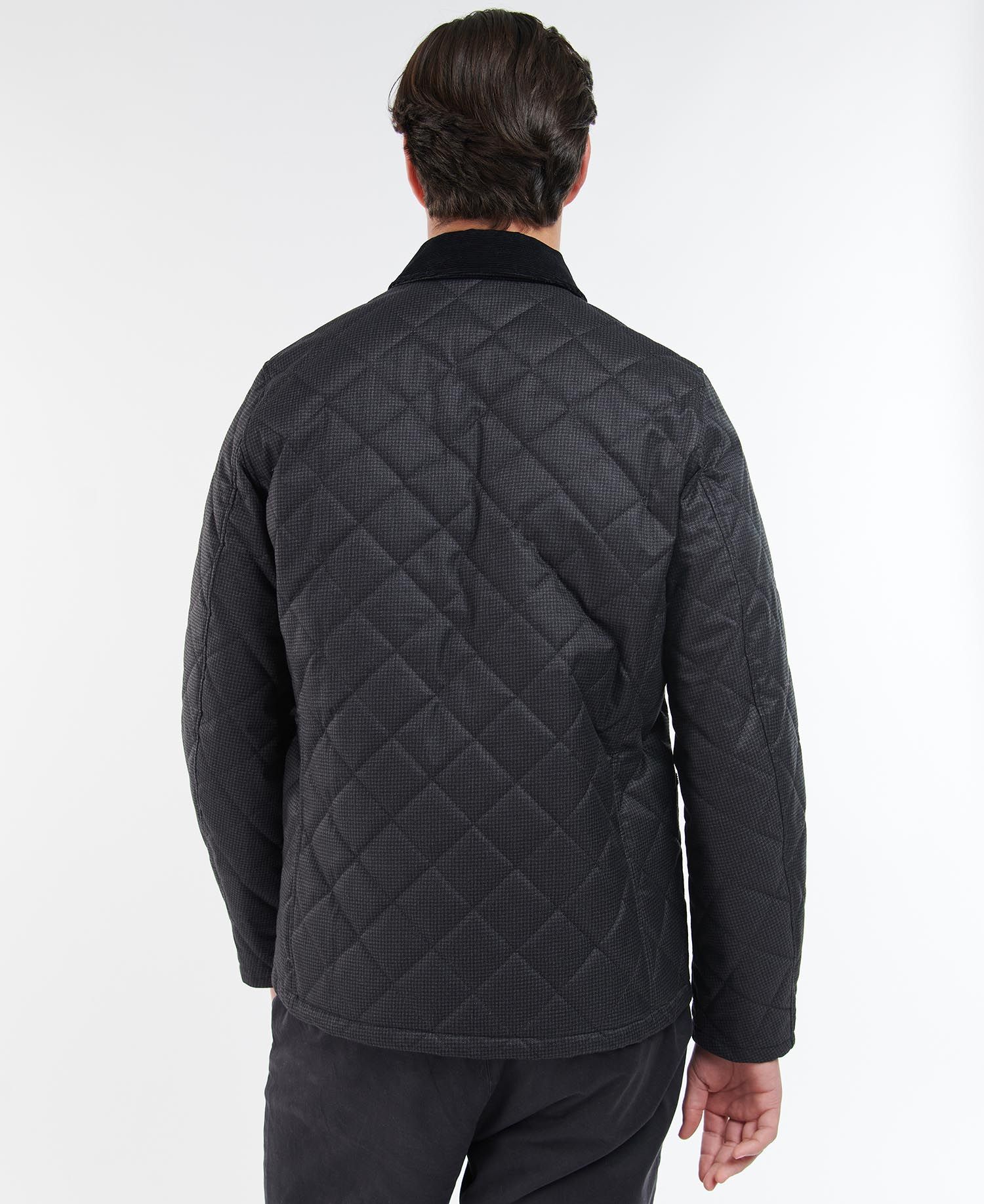Barbour Checked Heron Quilted Jacket