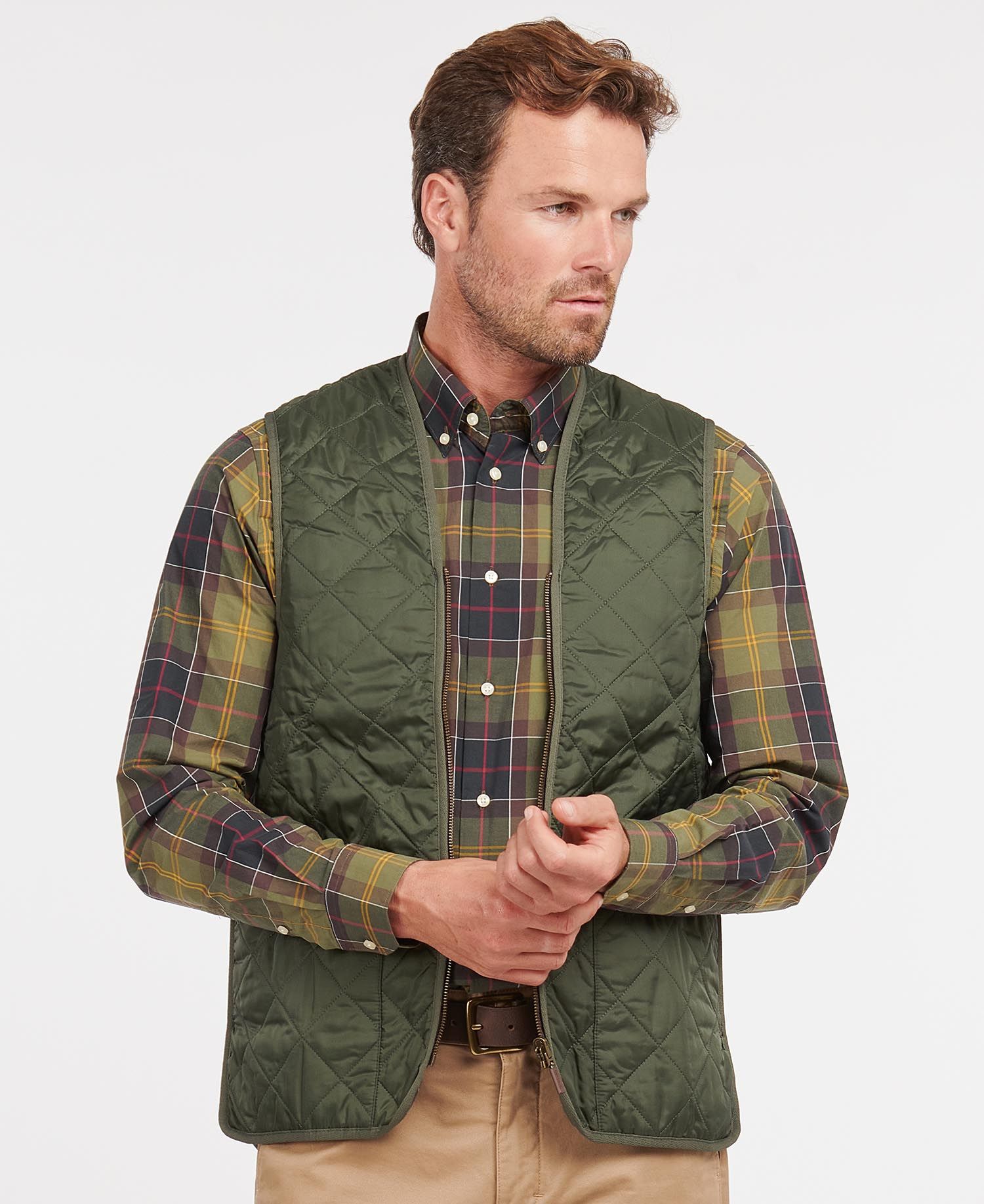 Barbour Quilted Waistcoat/Zip-In Liner
