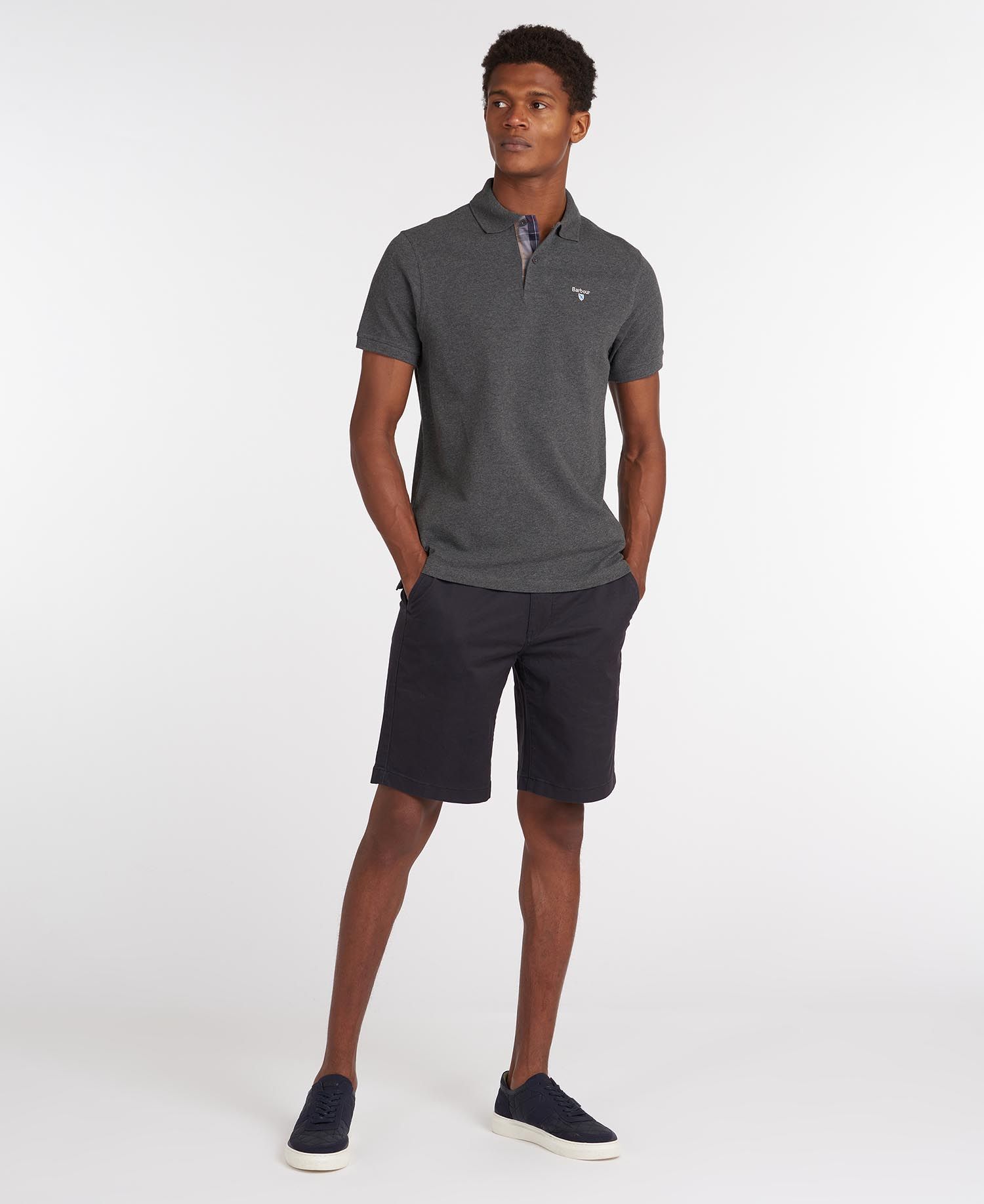 Barbour Tartan Pique Polo Shirt