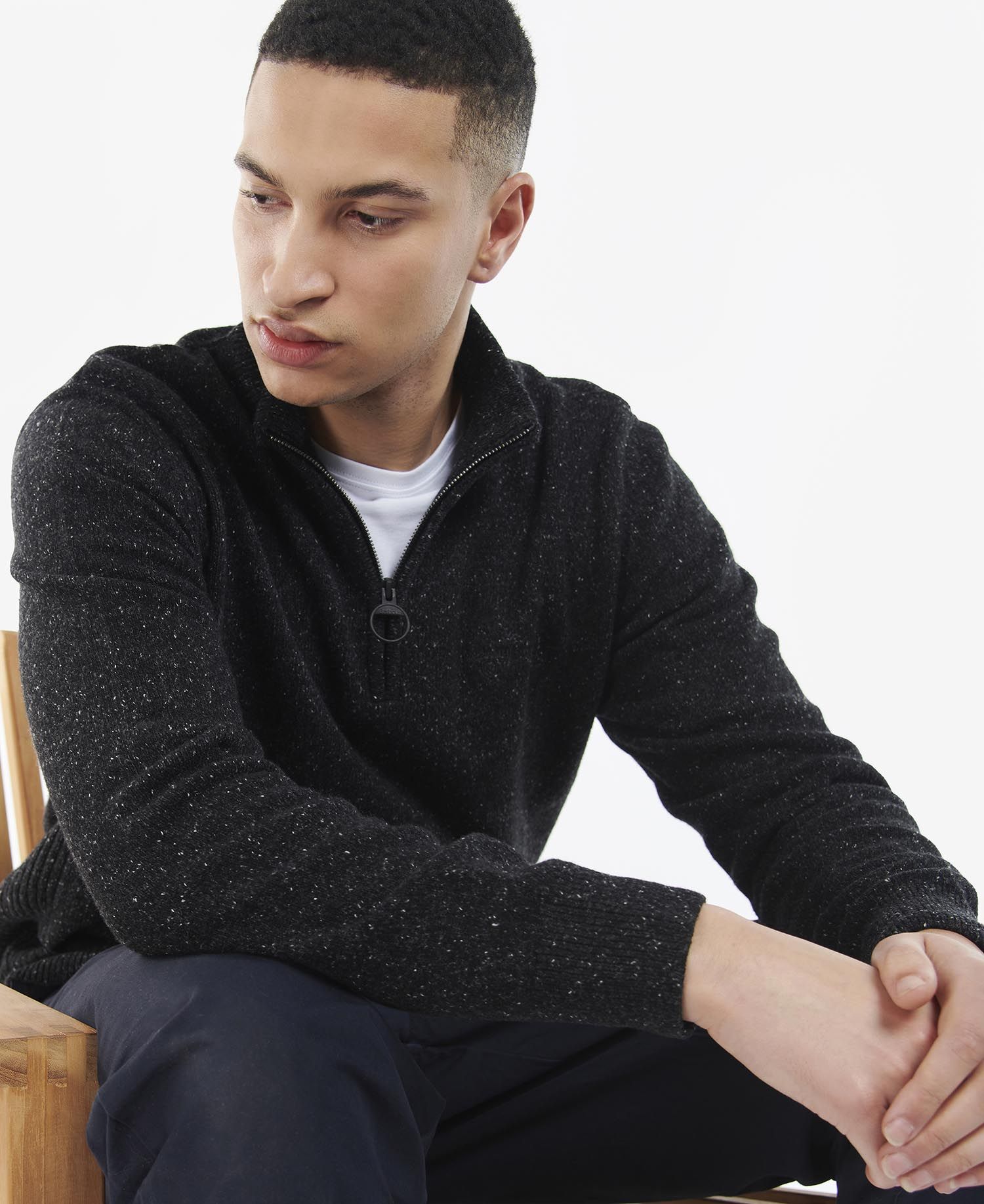 Barbour Essential Tisbury Half Zip SweatShirt