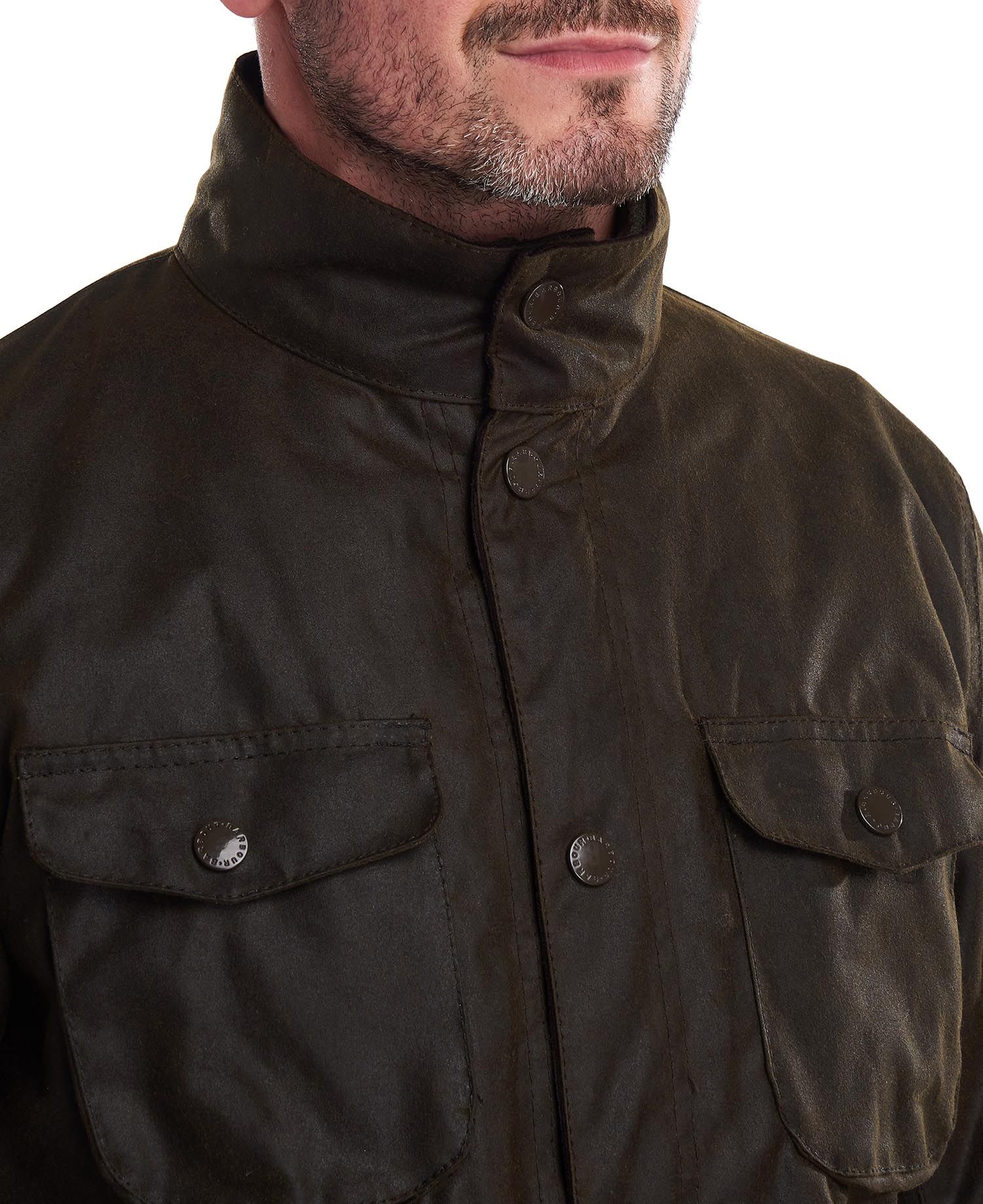 Barbour Ogston Waxed Cotton Jacket