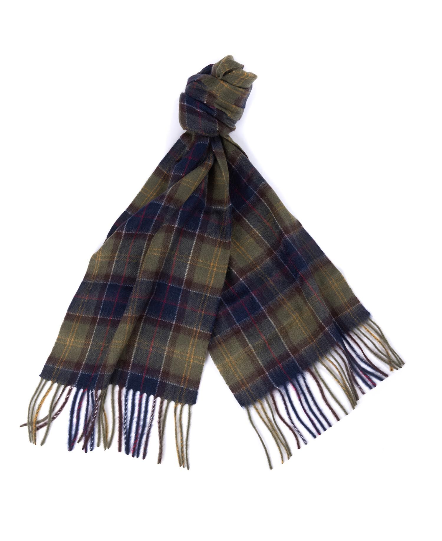 Barbour Tartan Scarf And Glove Gift Set