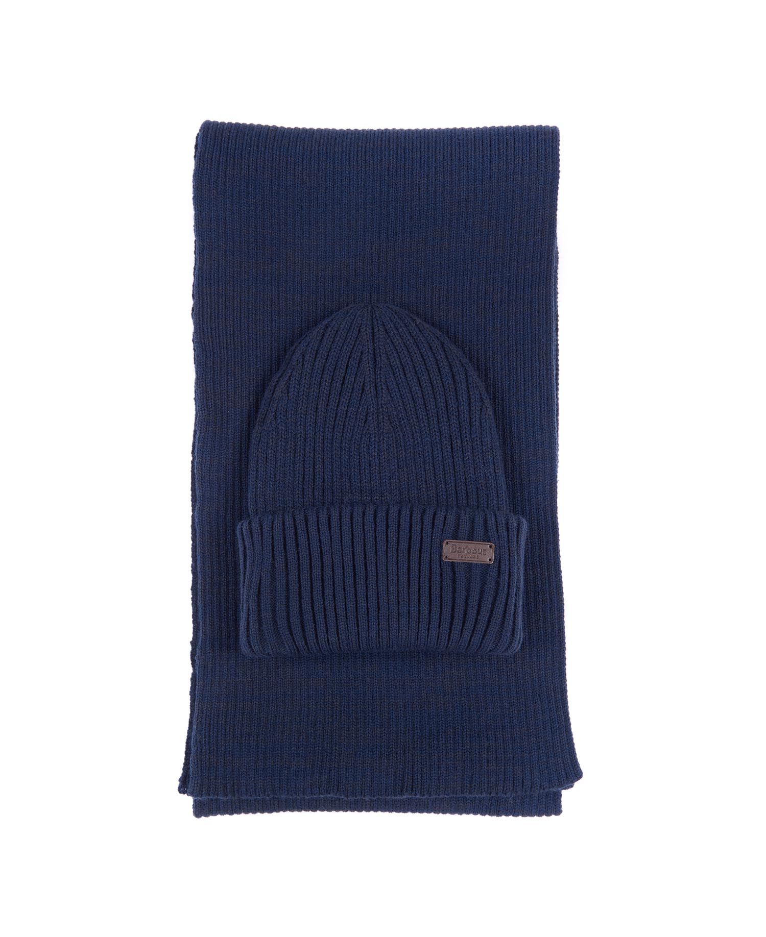 Barbour Crimdon Beanie and Scarf Gift Set
