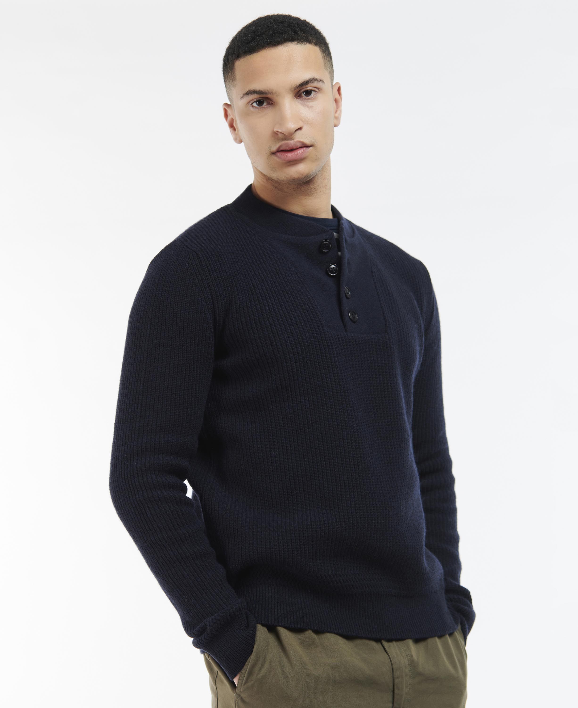 Barbour Corsair Button Up Sweat