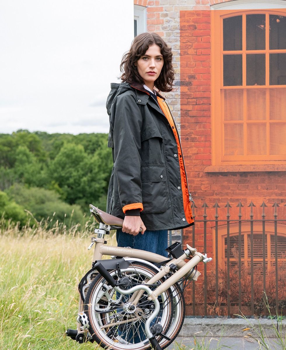 Barbour x Brompton Bromdale Wax Jacket