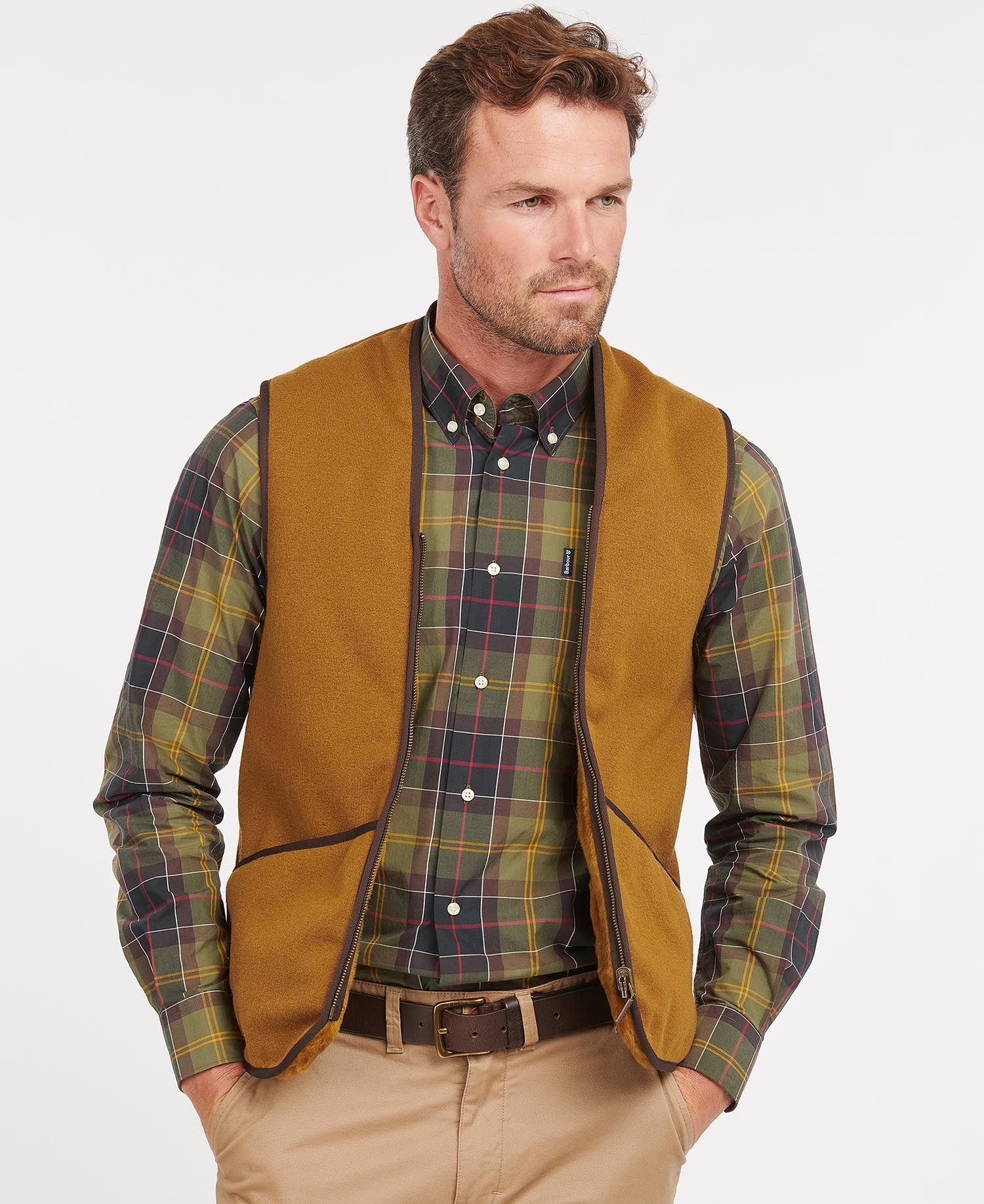 Barbour Warm Pile Waistcoat/Zip-In Liner