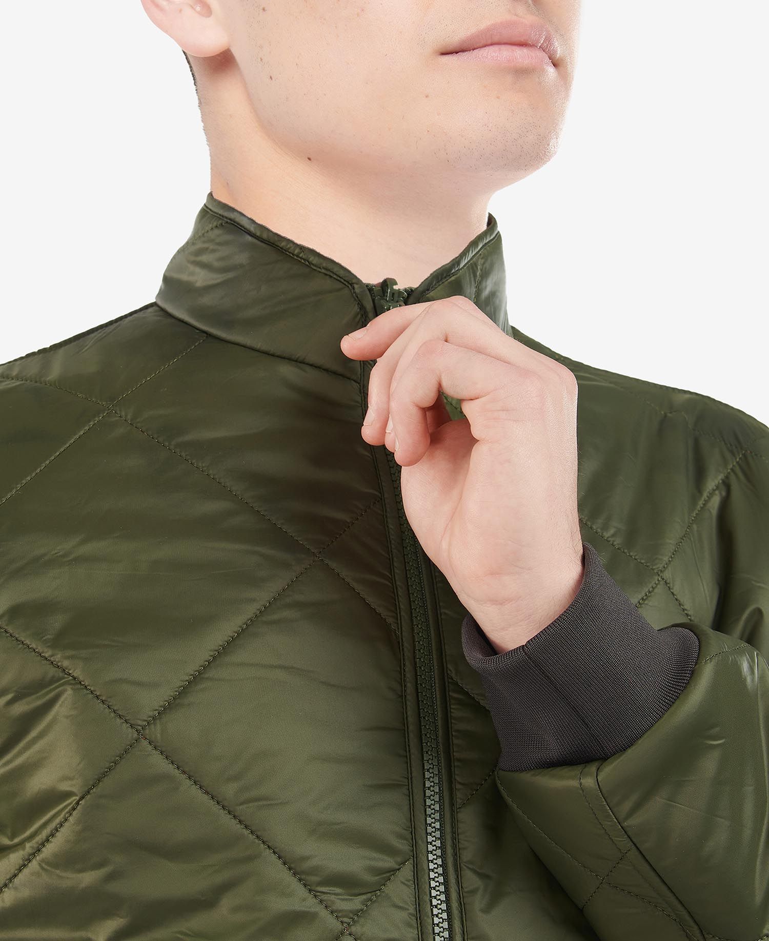 Barbour x Brompton Reversible Fold Quilted Jacket