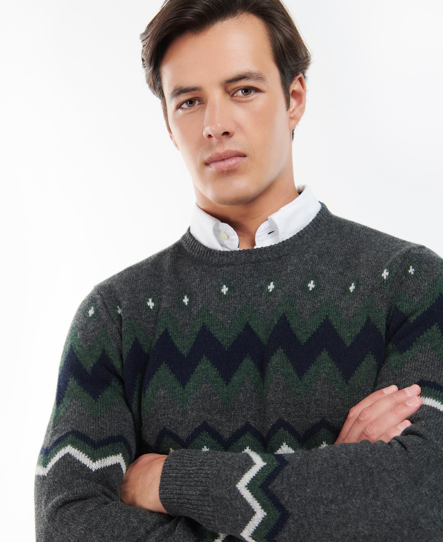Barbour Regis Fairisle SweatShirt